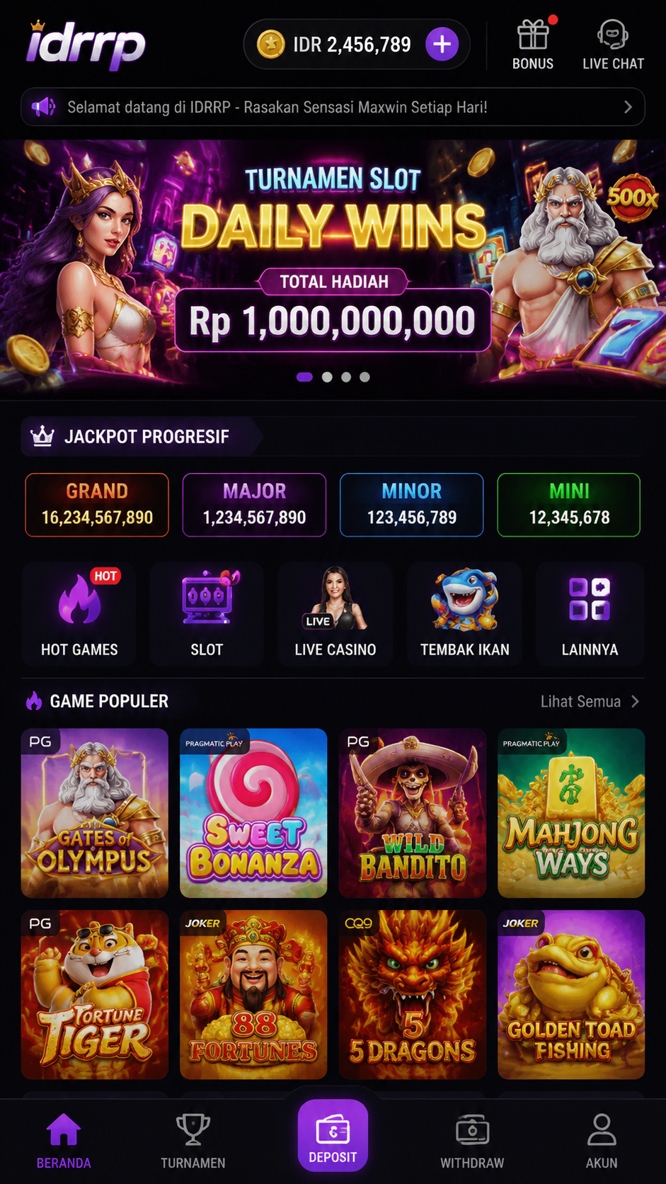 Screenshot 1 idrrp