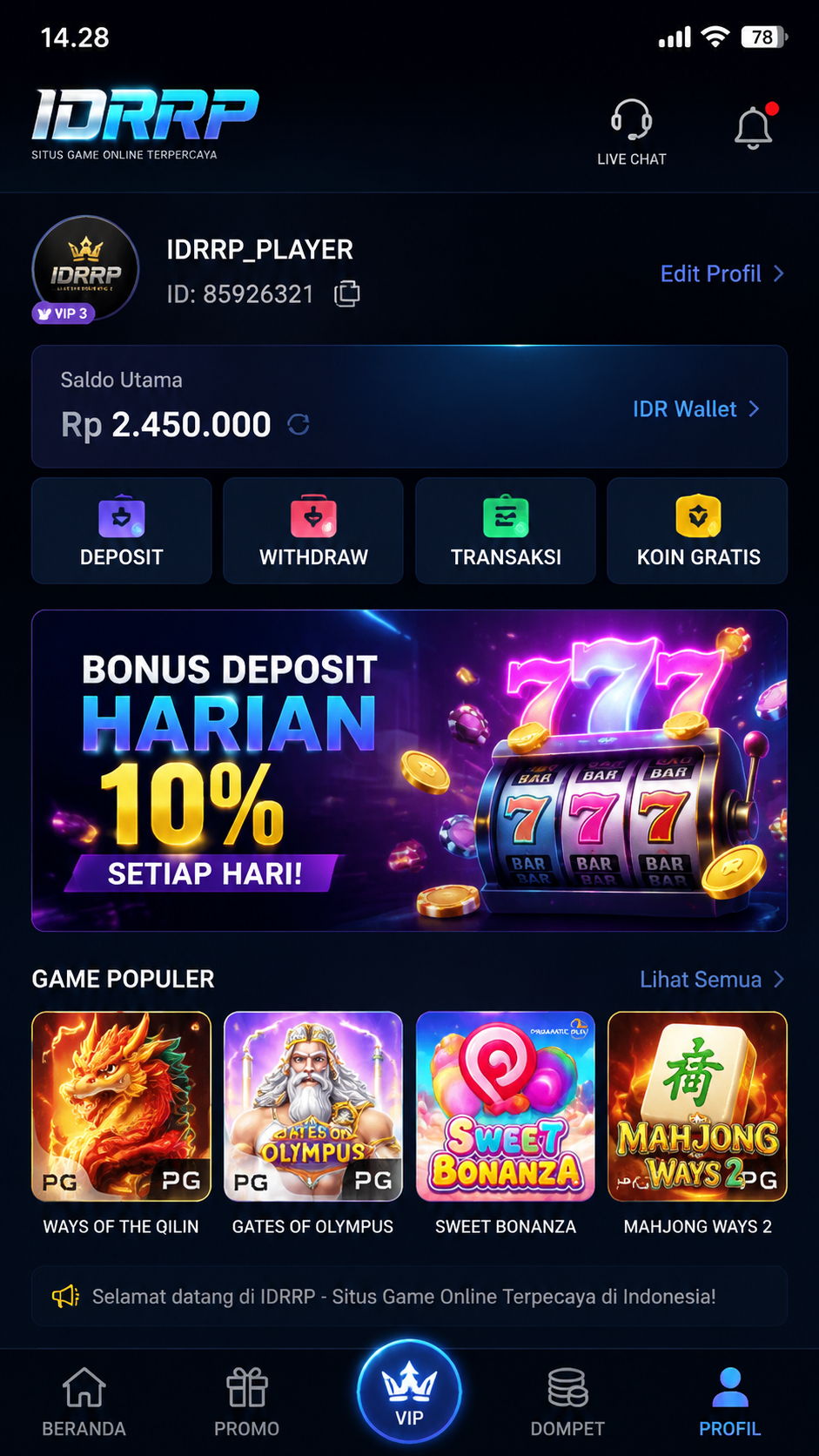 Screenshot 3 idrrp